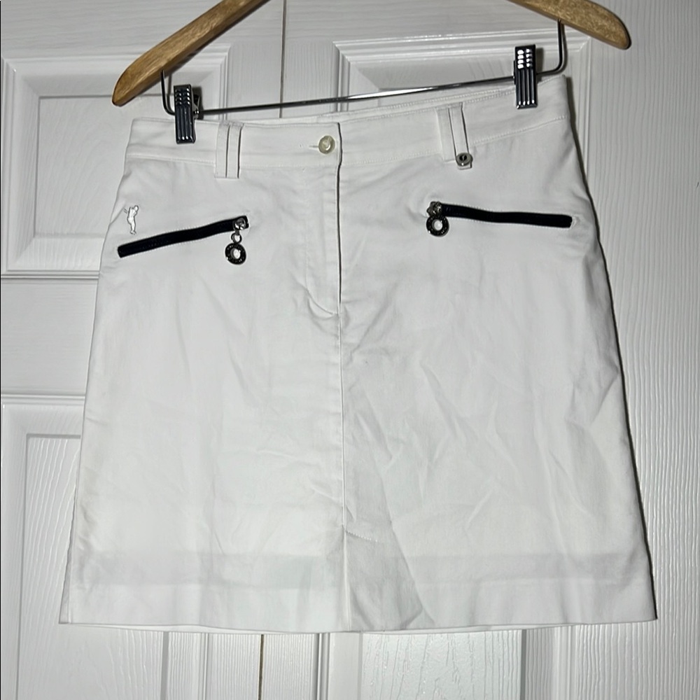 GOLFINO White Mini Skirt Women’s 6